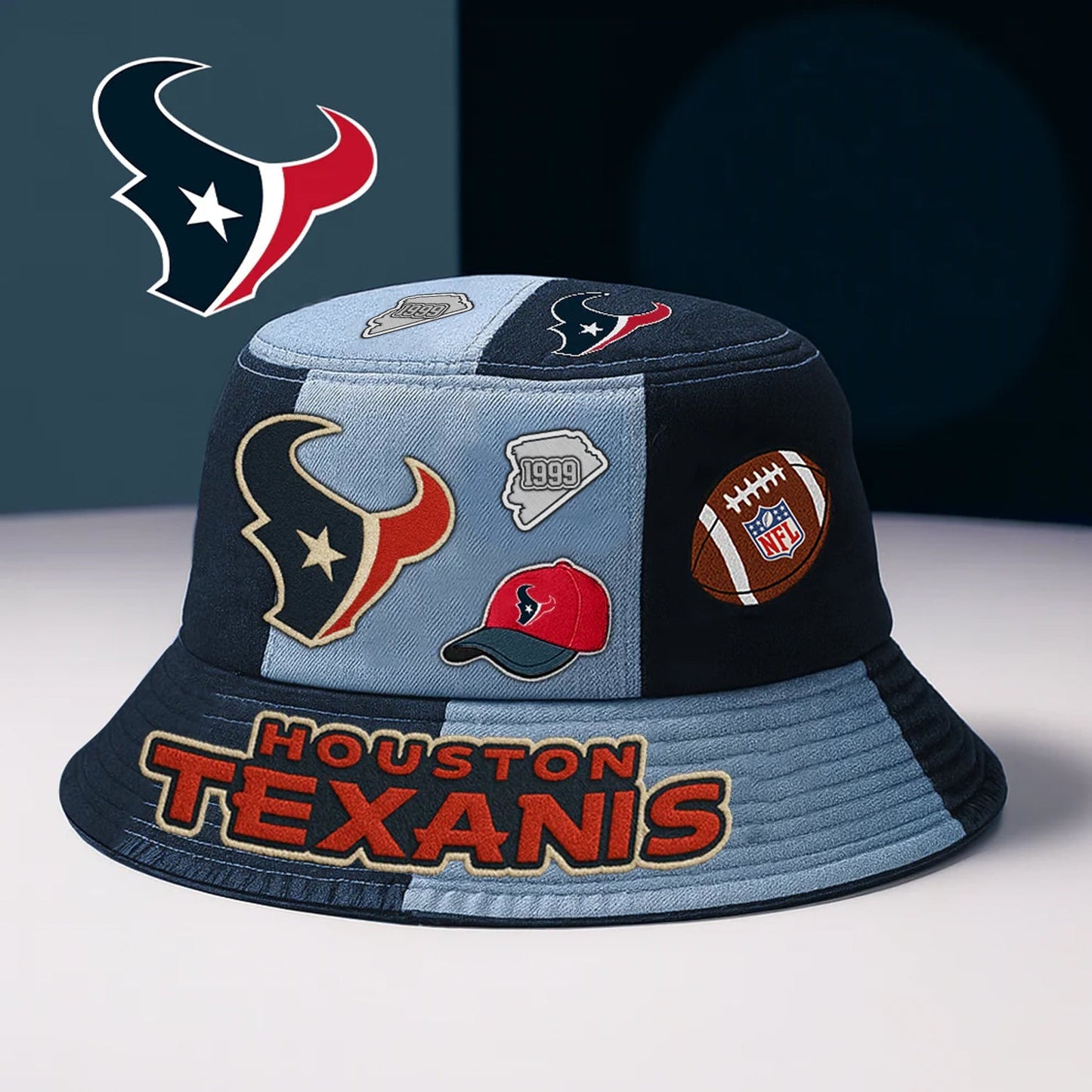 HOU x NFL BUCKET HAT TUANND NHM