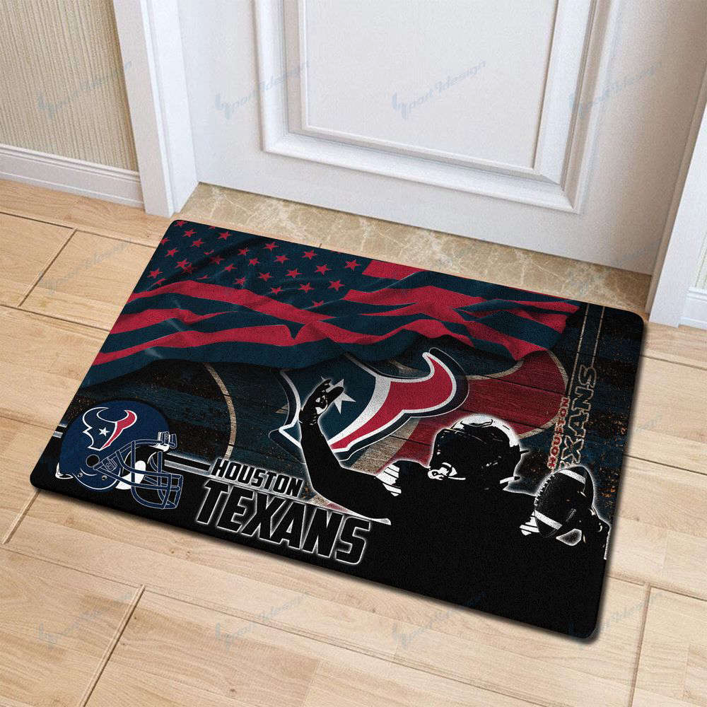 HOU x NFL Doormat, Best Gift For Home Decor NDT NHM