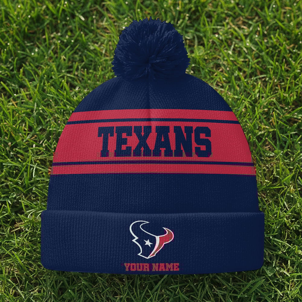 HOU x NFL Woolen Beanie Hat Aldult And Kid DatND DVT
