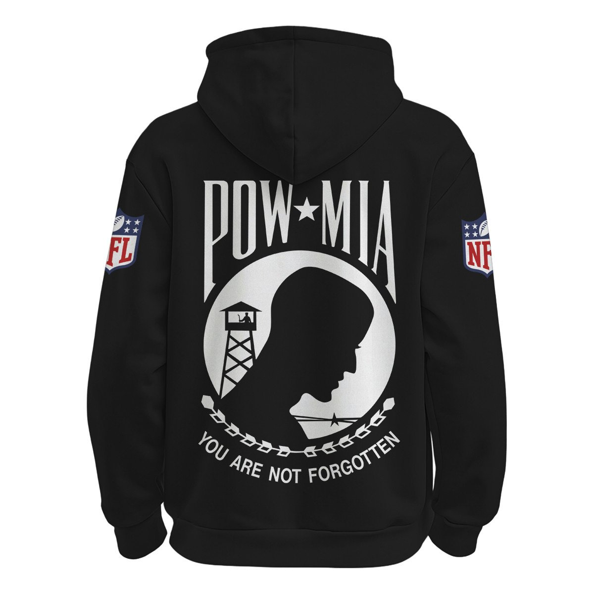 HT Premium NFL Pow Mia Hoodie DDT CTND