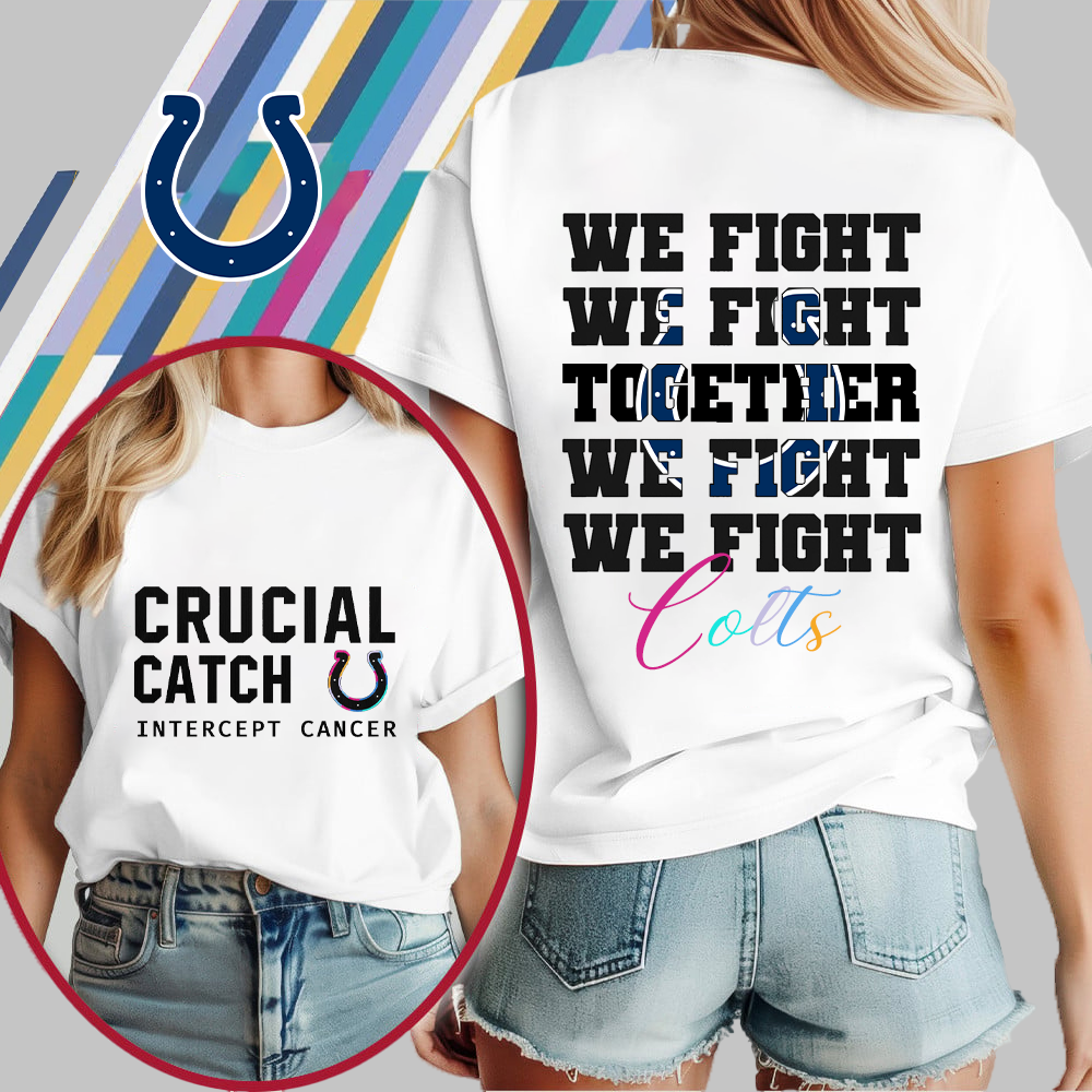 IC NFL Crucial Catch We Fight Together T-Shirt DDT HLPHUONG