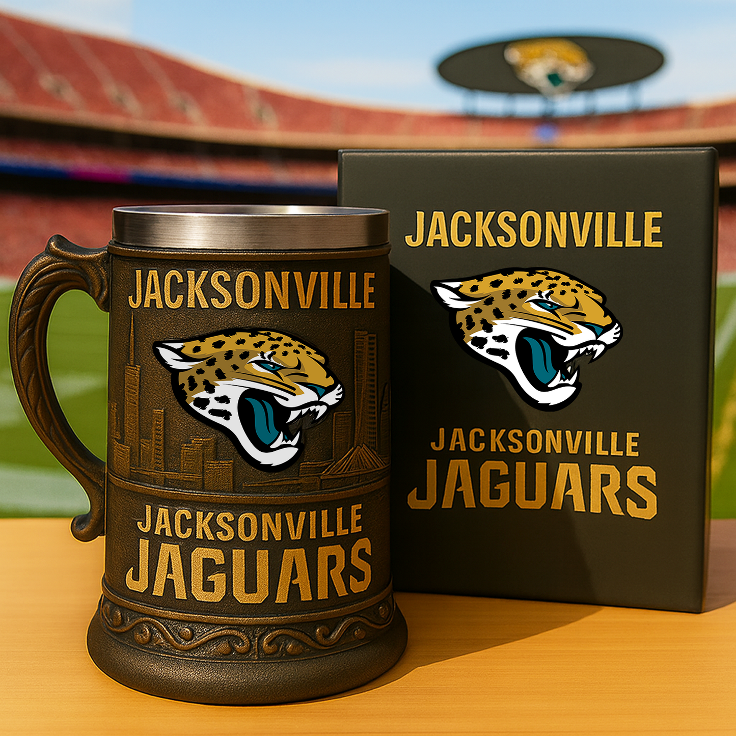 JAC x NFL Collectible Beer Stein DATND TANTD