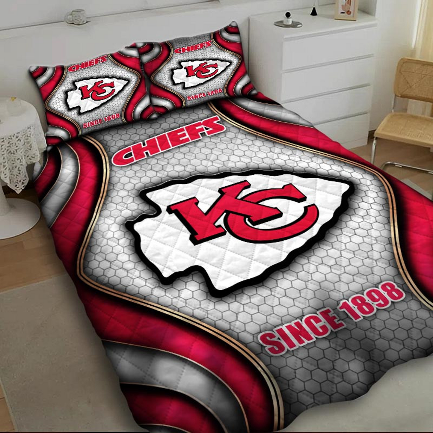 KC x NFL Bedding Set Multicolor V1 DATND TANTD
