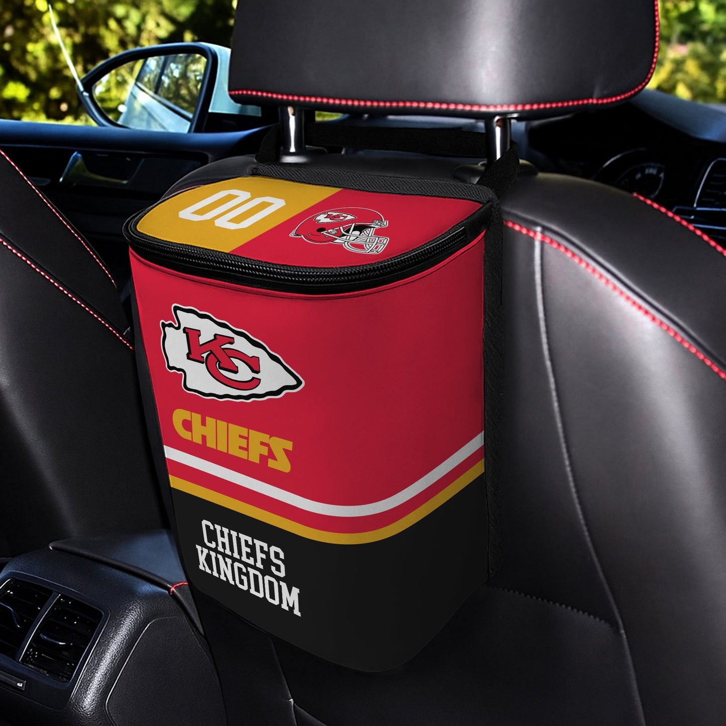 KC x NFL Car Hanging Trash Bin NDT X NHM