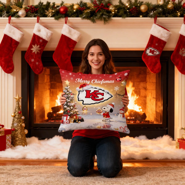 KCC x SNP Premium Christmas Fleece Blanket & Throw Pillow V1 NAK NHT