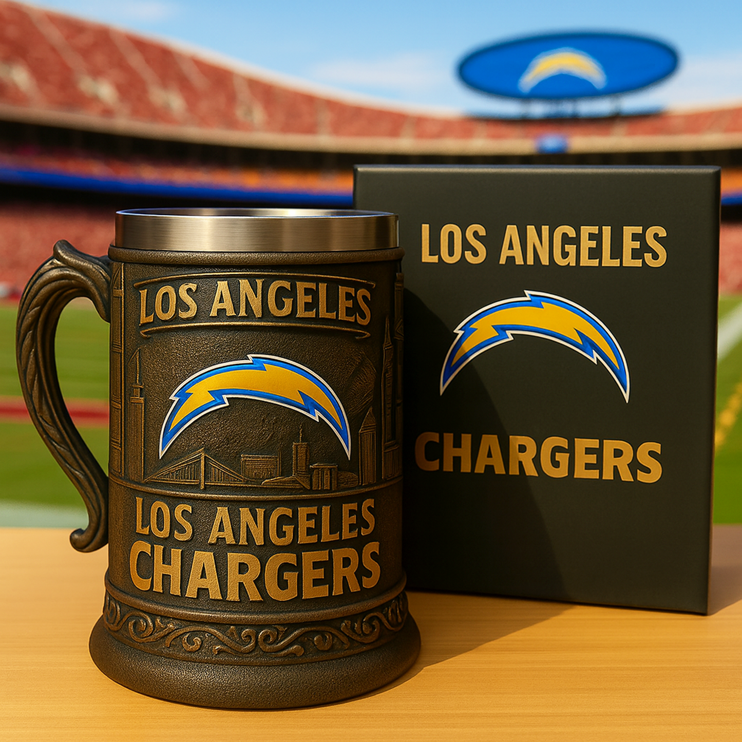 LAC x NFL Collectible Beer Stein DATND TANTD