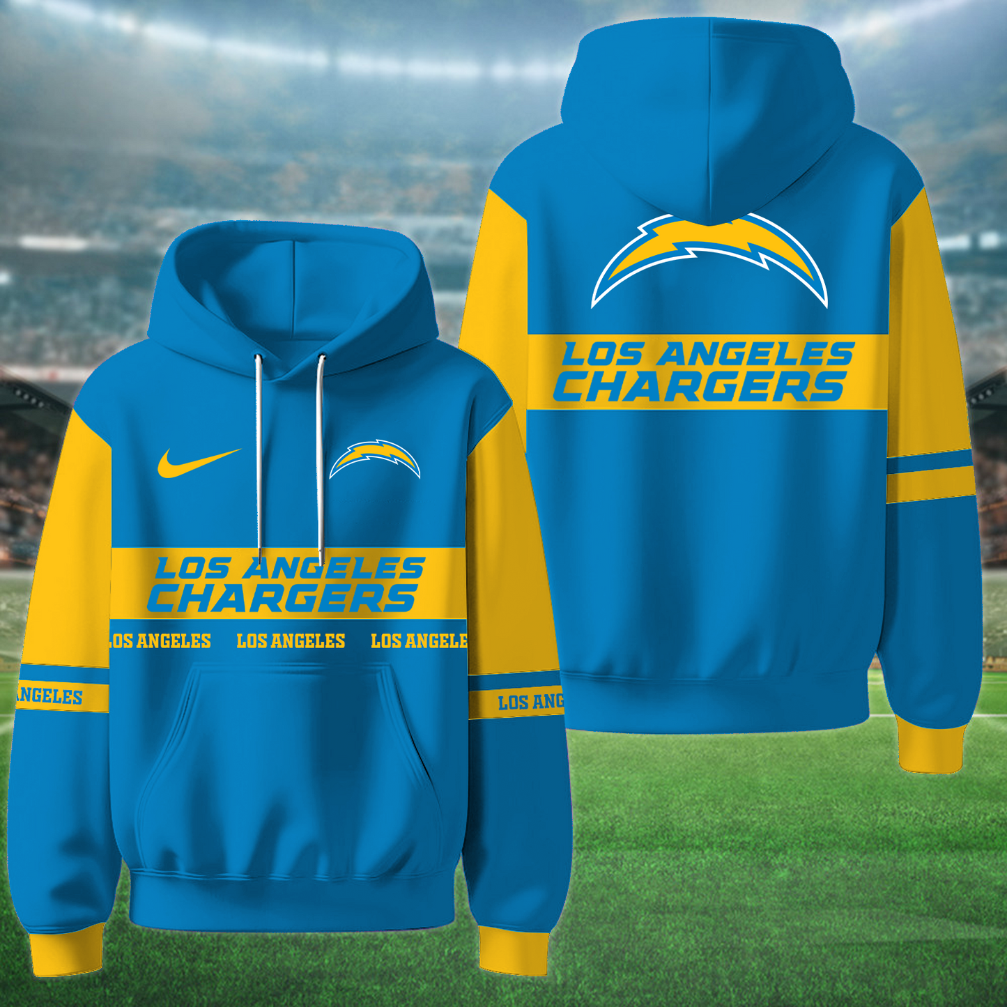 LAC x NFL Special Hoodie New Style Personalized Gifts For Fan DATND TANTD