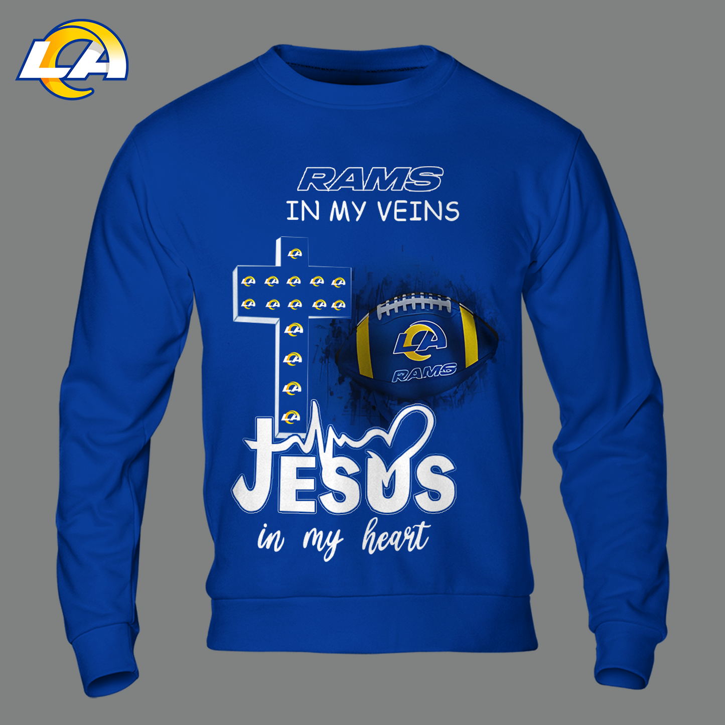 LAR - Jesus In My Heart Shirt DDT HLPHUONG