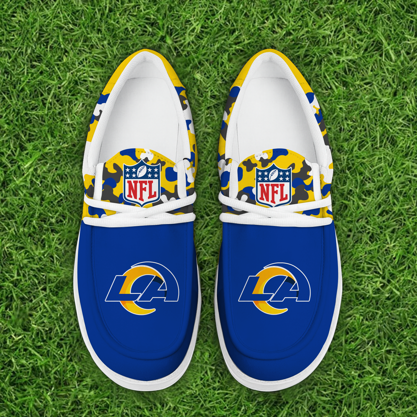 LAR Personalized NFL Hey Dude Shoes DatND ThuongNH