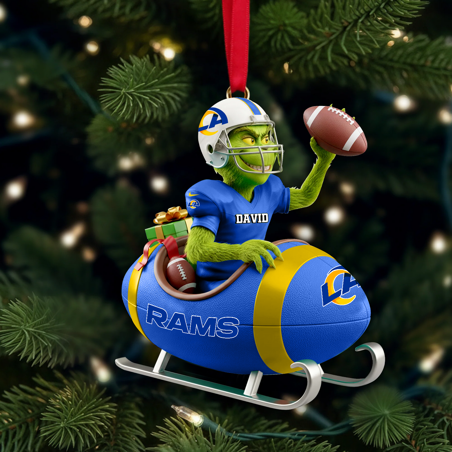 LAR X NFL Personalized Christmas Gift Sport Lovers V1 NAK NHT