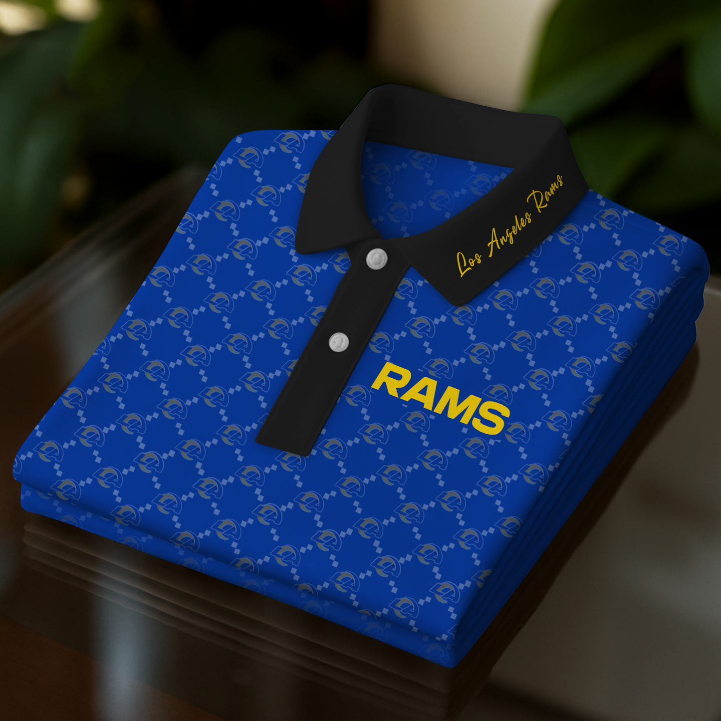 LAR x NFL Premium Polo Shirt 3008 DatND DVT