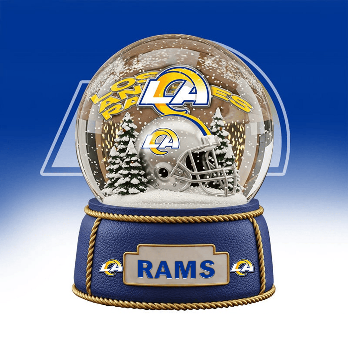 LAR x NFL Prenium Christmas Acrylic Block Plaque TUANND TANTD