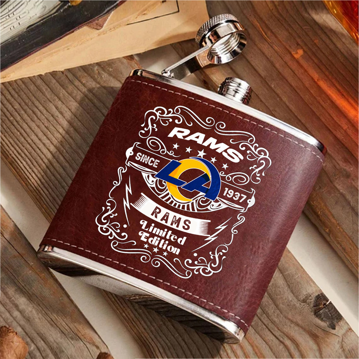 LAR x NFL Stainless Steel Flask DatND ThuongNH