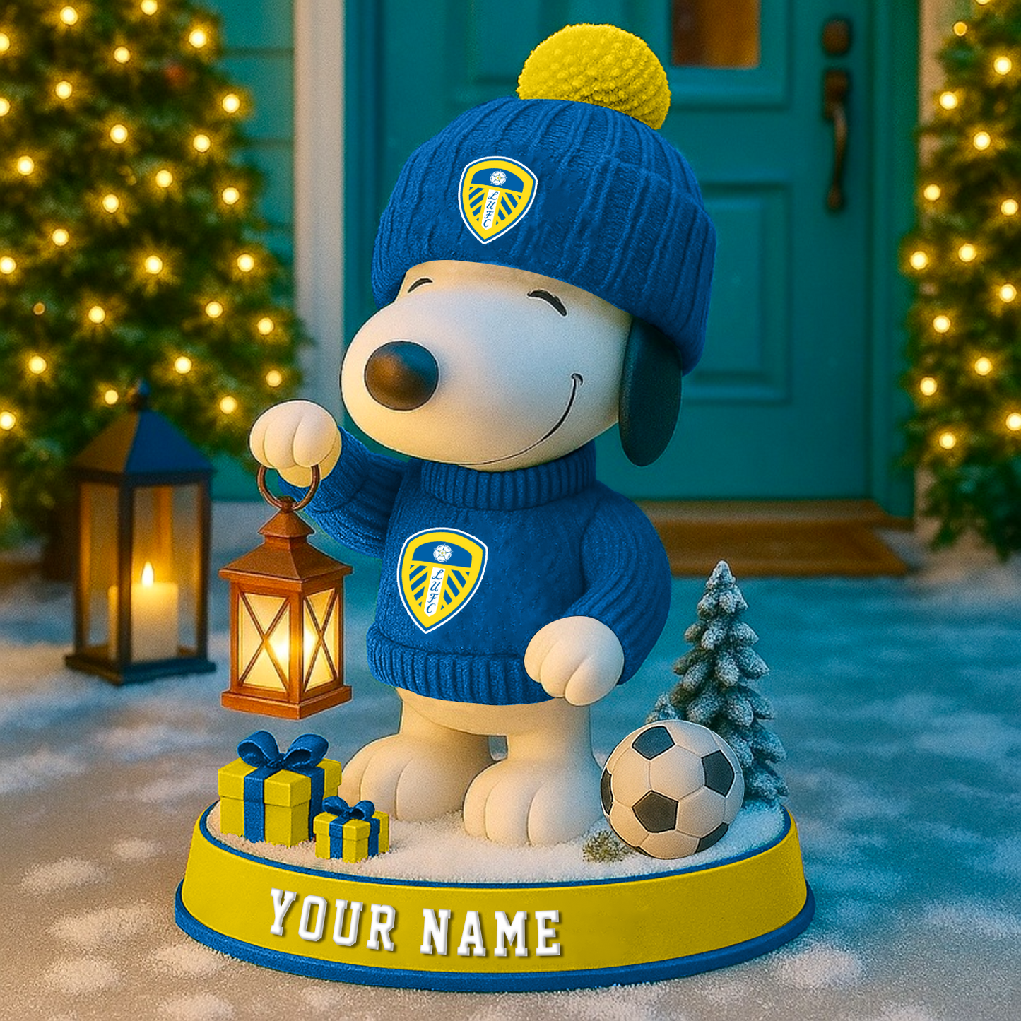 LEE X EPL Christmas Snoopy Fan Light Statue 2025 V1 NAK NHT 81125