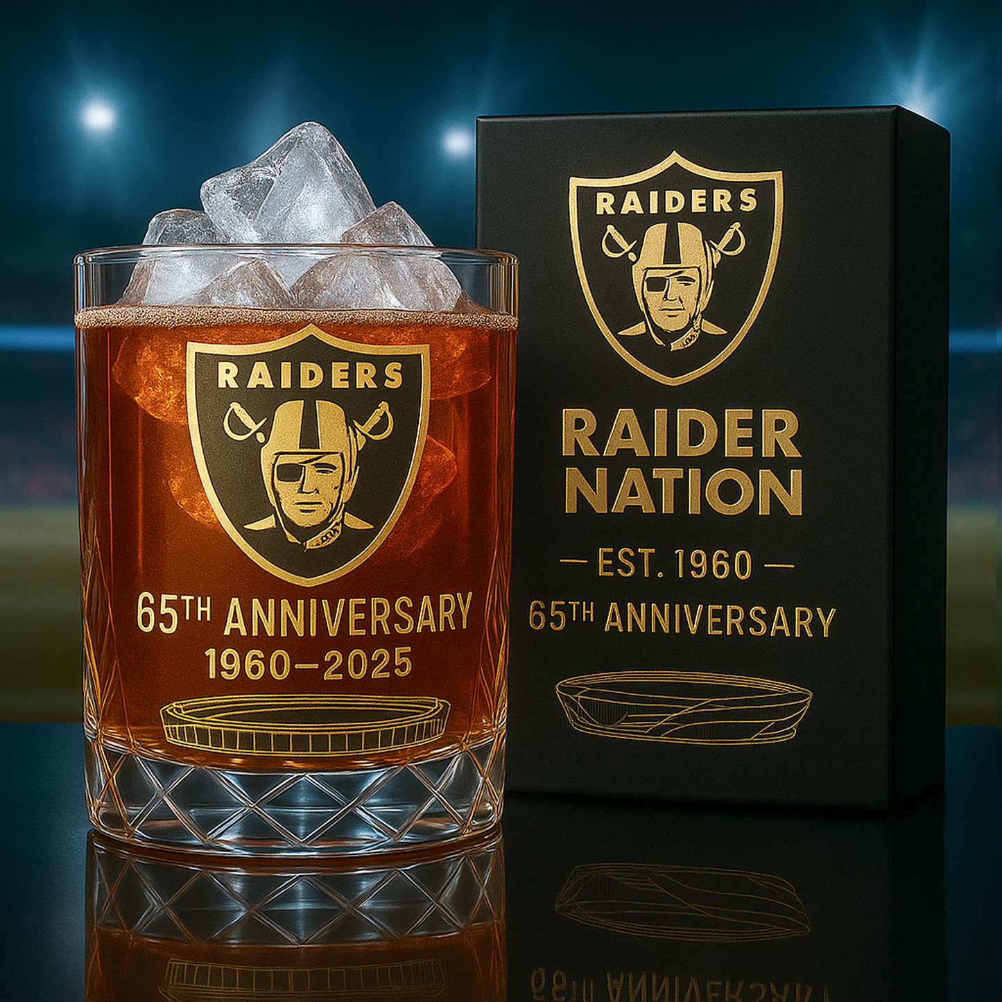 LV x NFL Limited Edition Whiskey Glass DatND DVT