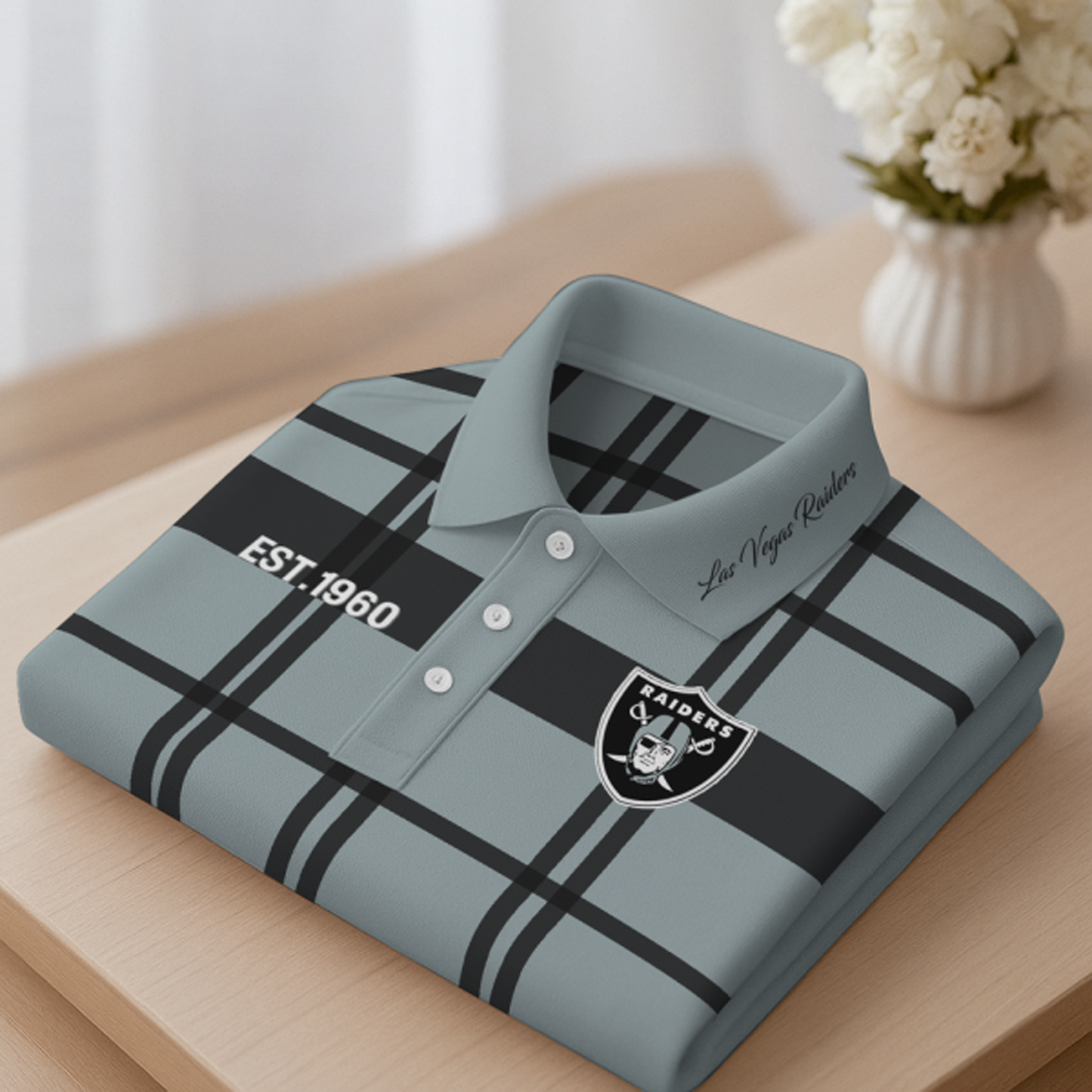 LV X Premium NFL New Polo Long Sleeve V1 NAK NHT