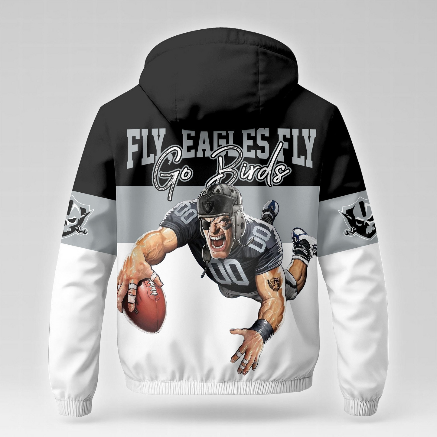 LVR Premium NFL Fan Pride Windbreaker Jacket DDT NTL