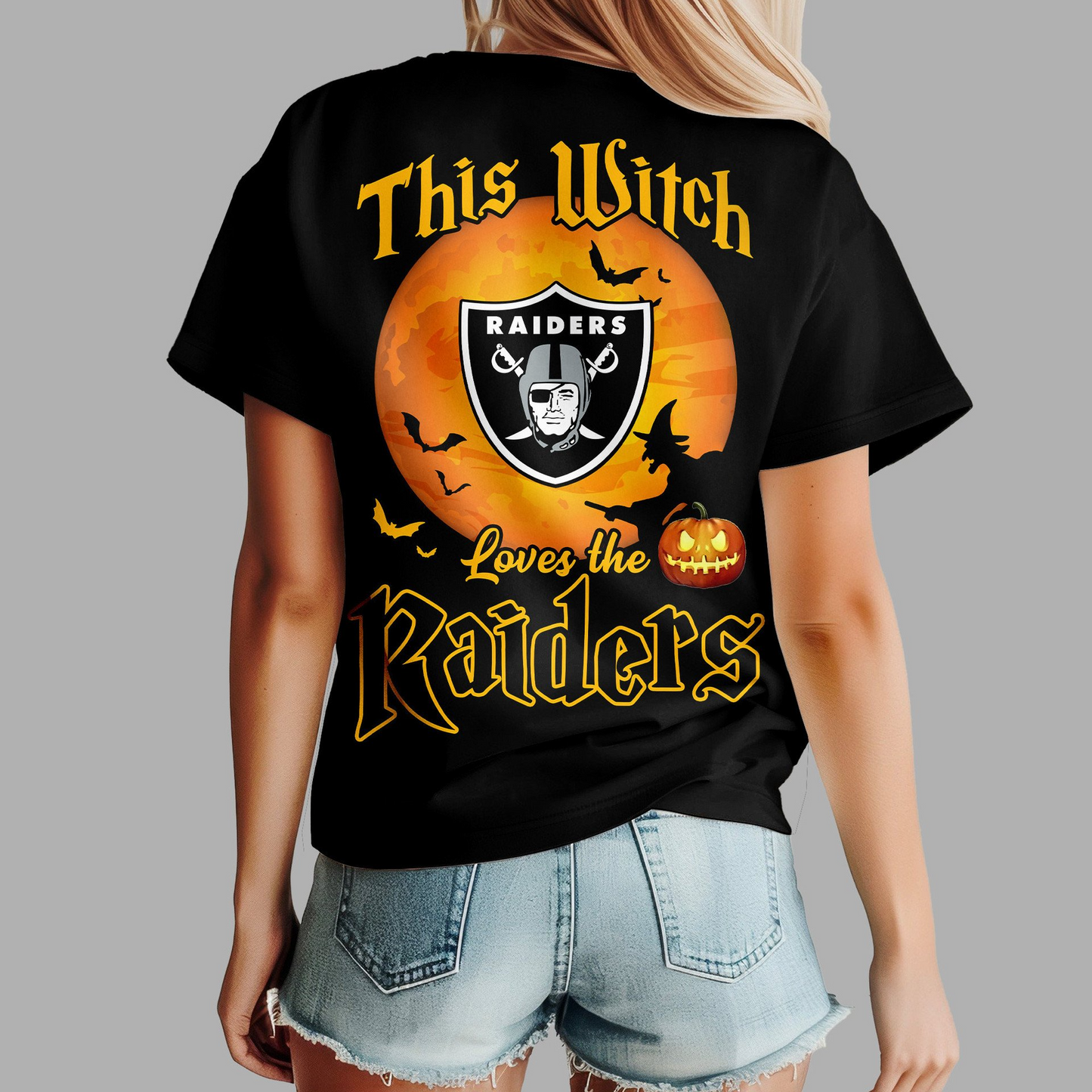 LVR Premium NFL Halloween Witch Women Shirt DDT CTND
