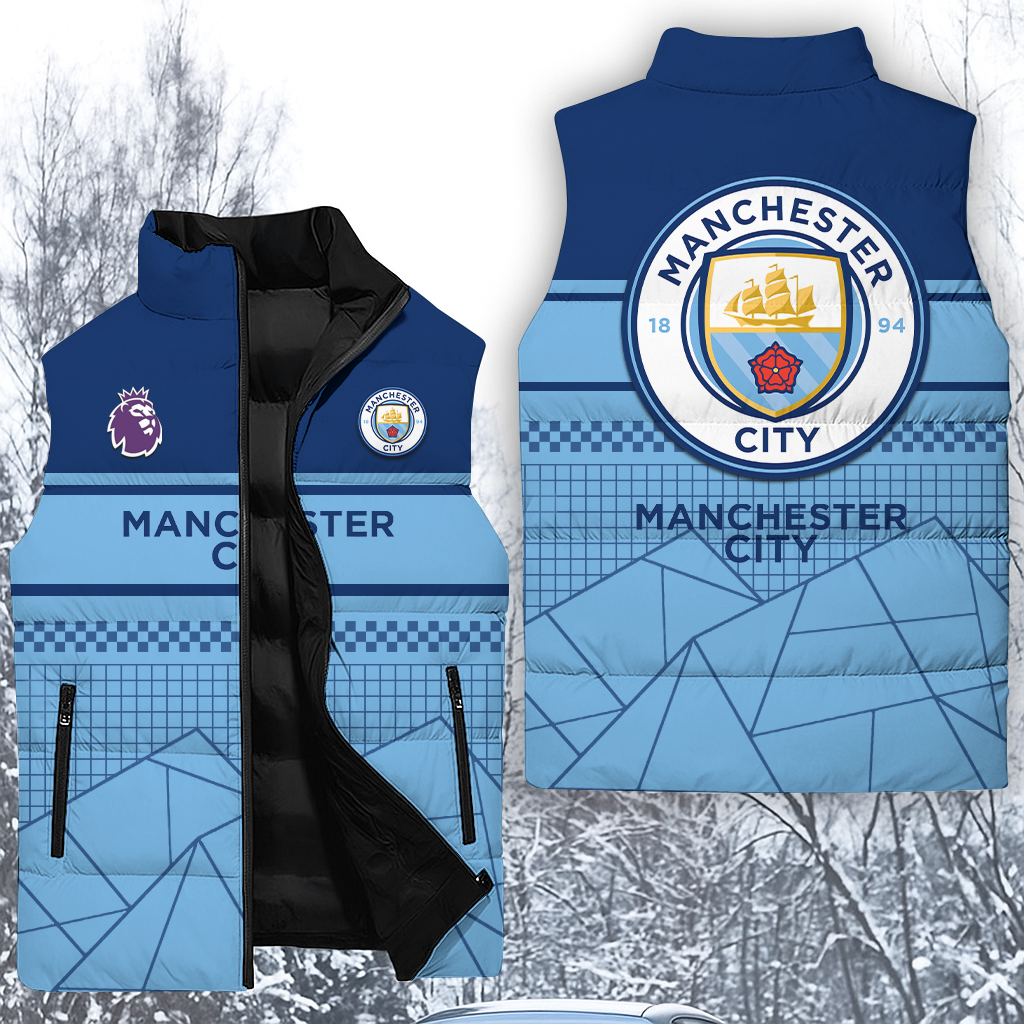 MANC x EPL Premium Sports Sleeveless Down Vest DDT NTL