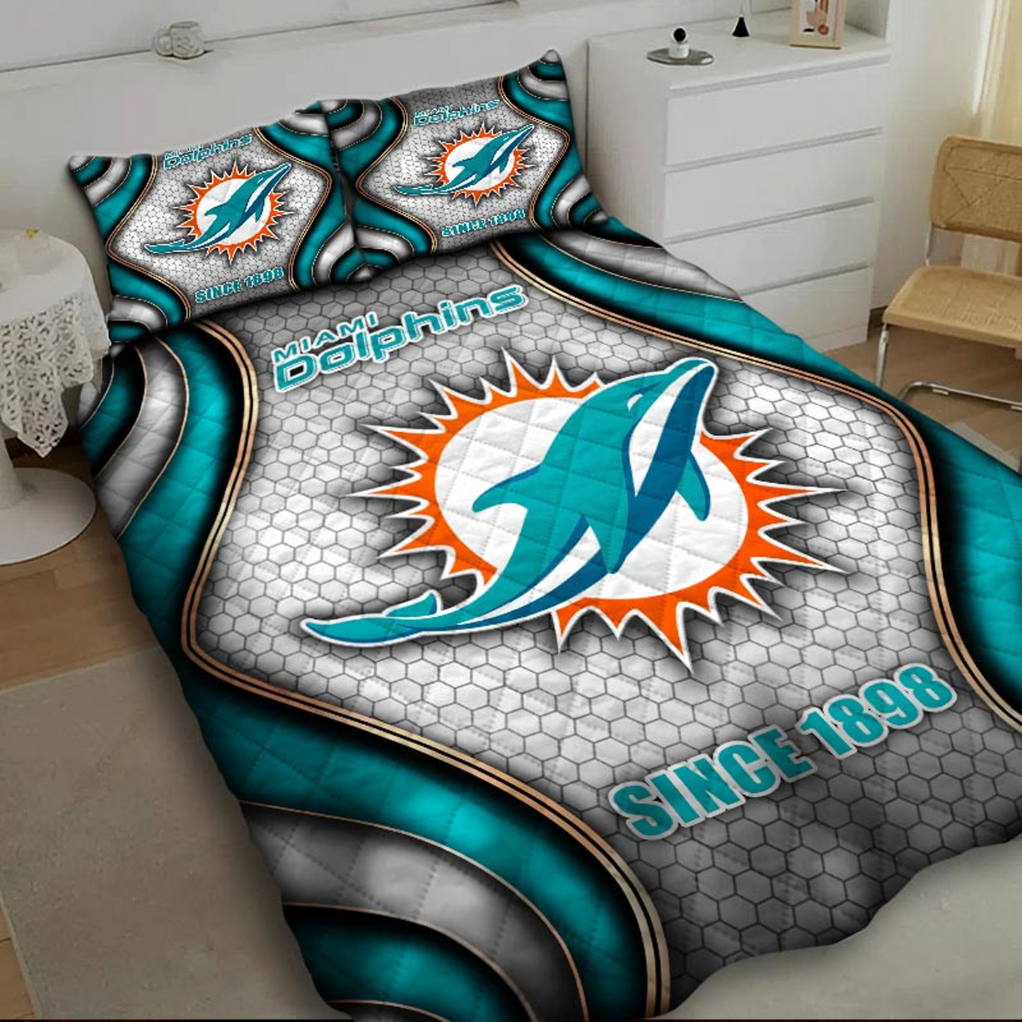 MIA x NFL Bedding Set Multicolor V1 DATND TANTD