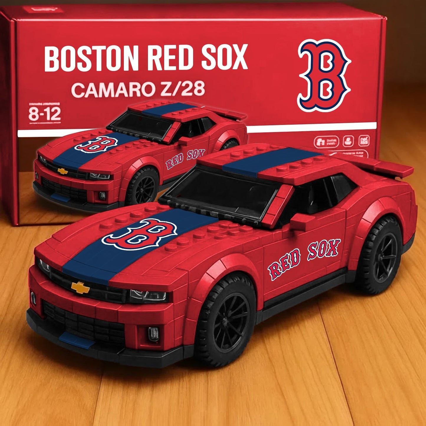 MLB x BOS Camaro Football Team Building Blocks V1 NAK NHM