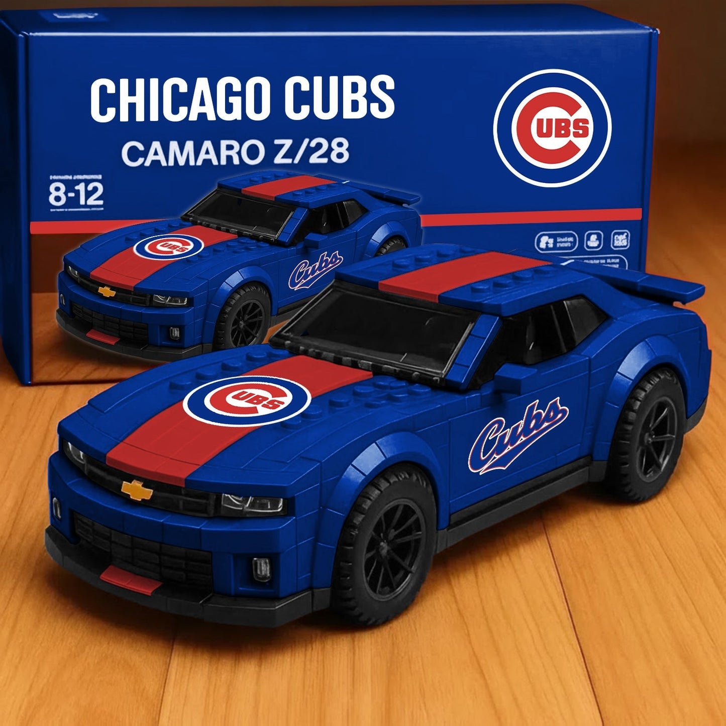 MLB x CHI Camaro Football Team Building Blocks V1 NAK NHM