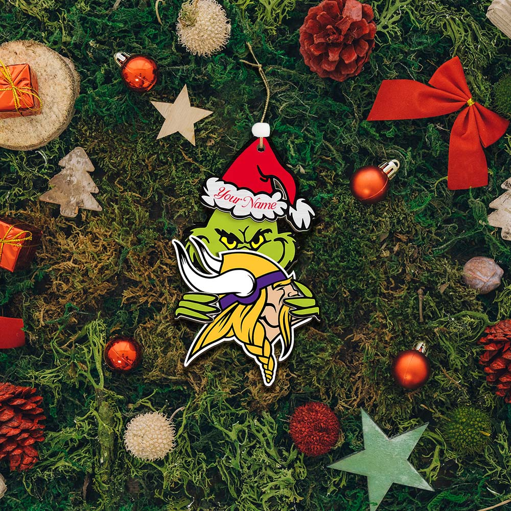MV NFL x Grin Christmas Ornament DDT HLP