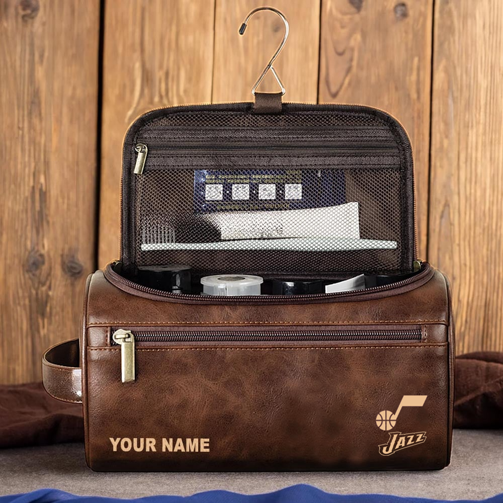 NBA x UJ Leather Toiletry Bag HLP HLPHUONG