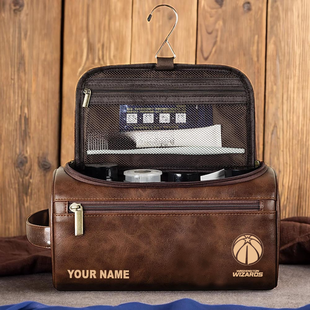NBA x WW Leather Toiletry Bag HLP HLPHUONG