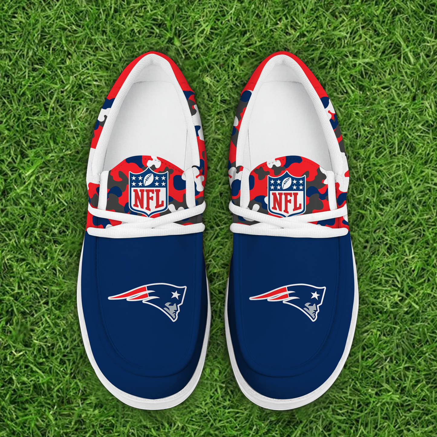NE Personalized NFL Hey Dude Shoes DatND ThuongNH
