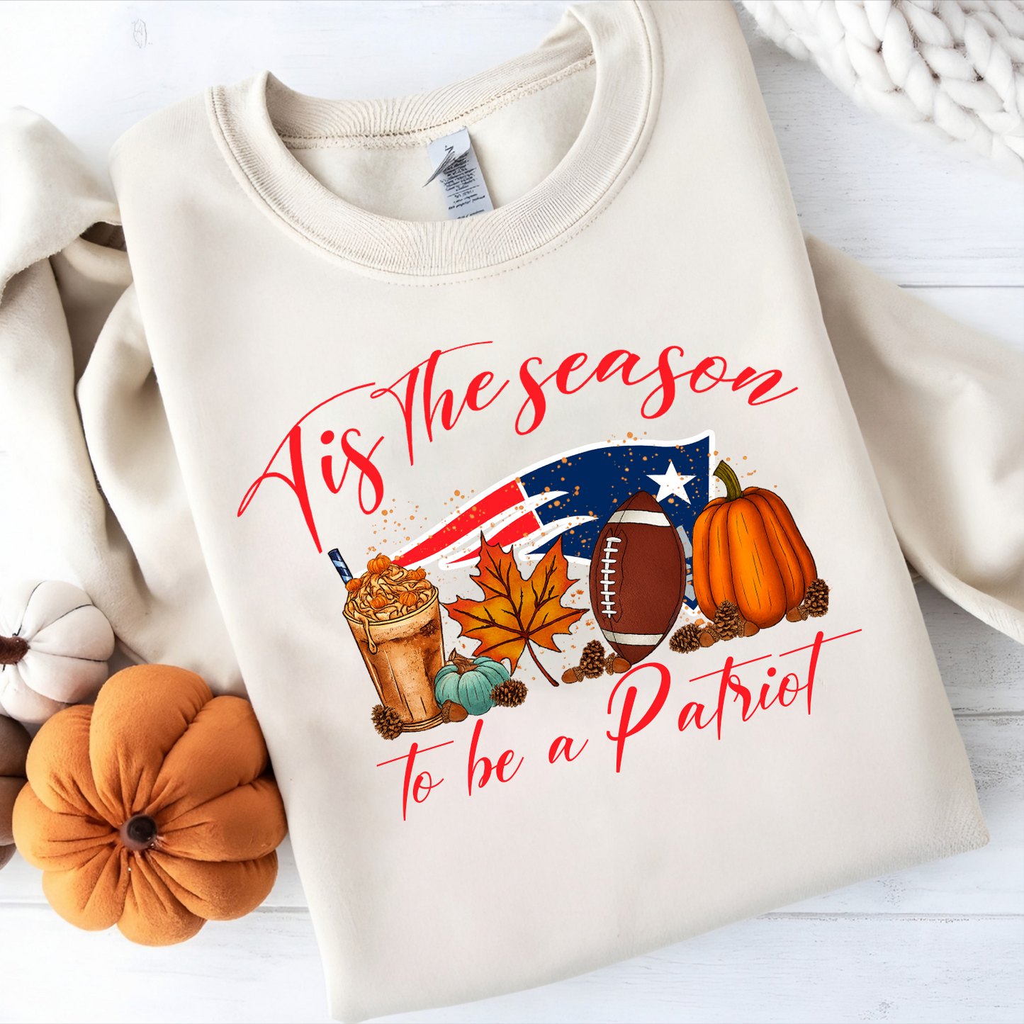 NE x NFL Tis The Season Sweatshirt DatND DVT