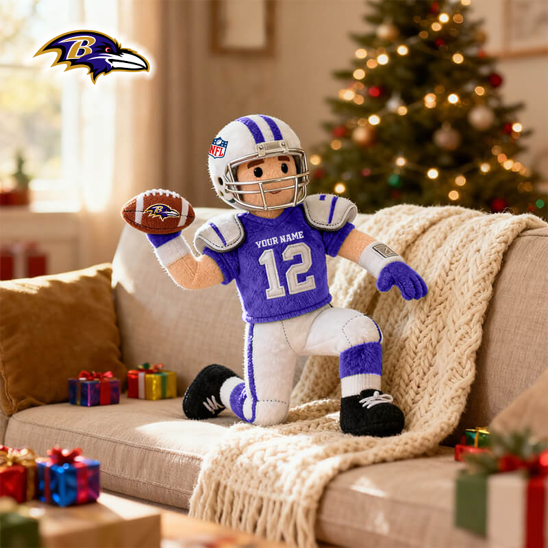 NFL BR American football character-shaped pillows V1 NAK HLPHUONG