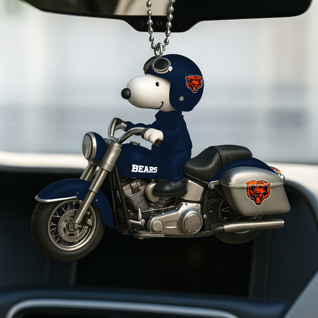 NFL CHI x SNP Premium Car Hanging Ornament DDT CTND