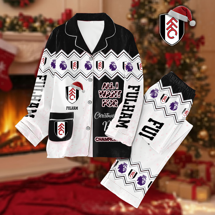 NFL FUL Button Down Pajamas V1 NAK HLPHUONG