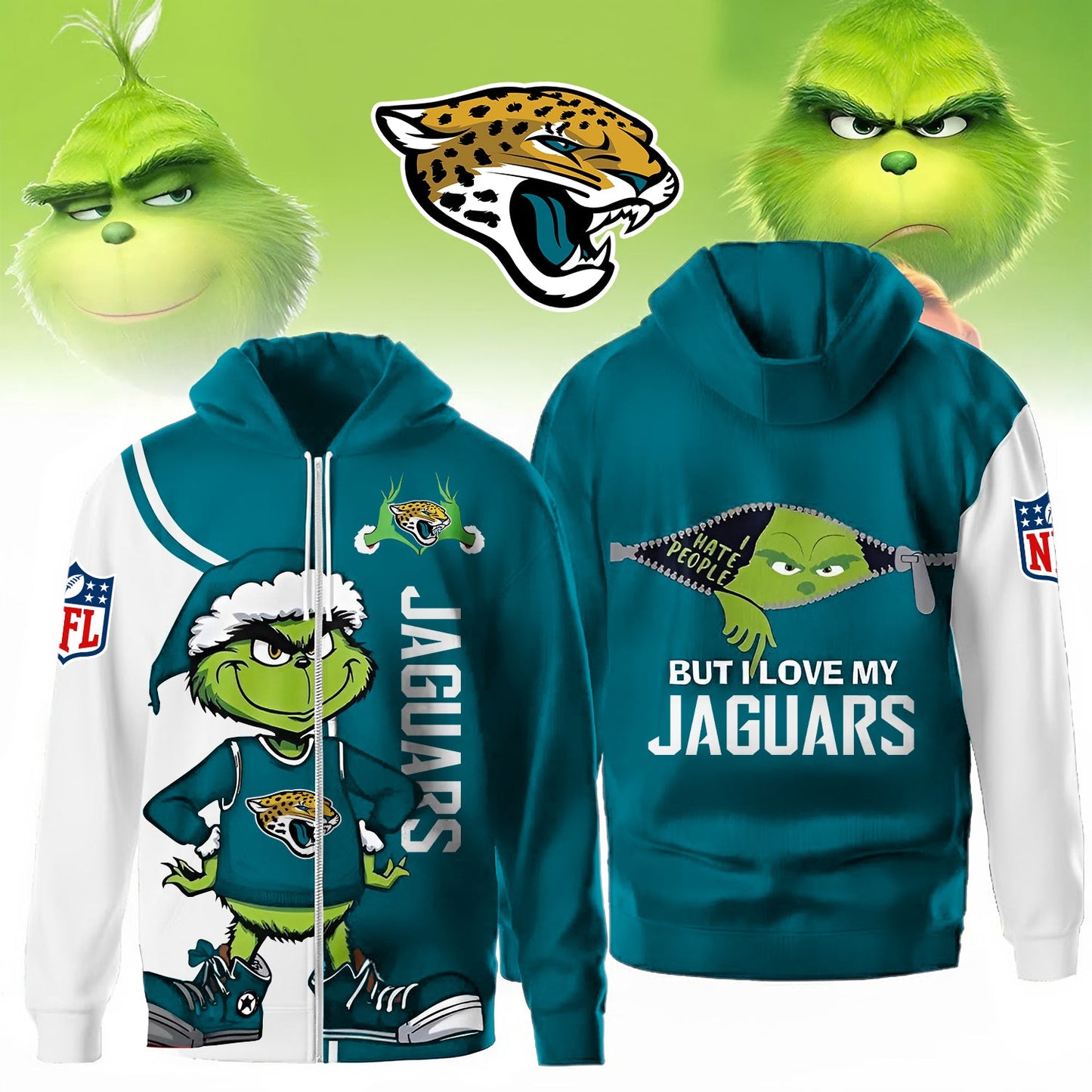 NFL JAC Christmas Mischief hoodies, apparel, posters available V1 NAK NHM
