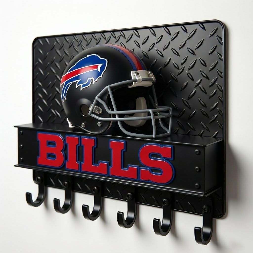 NFL x BUF Helmet Wall Key Holder HLP HLPHUONG
