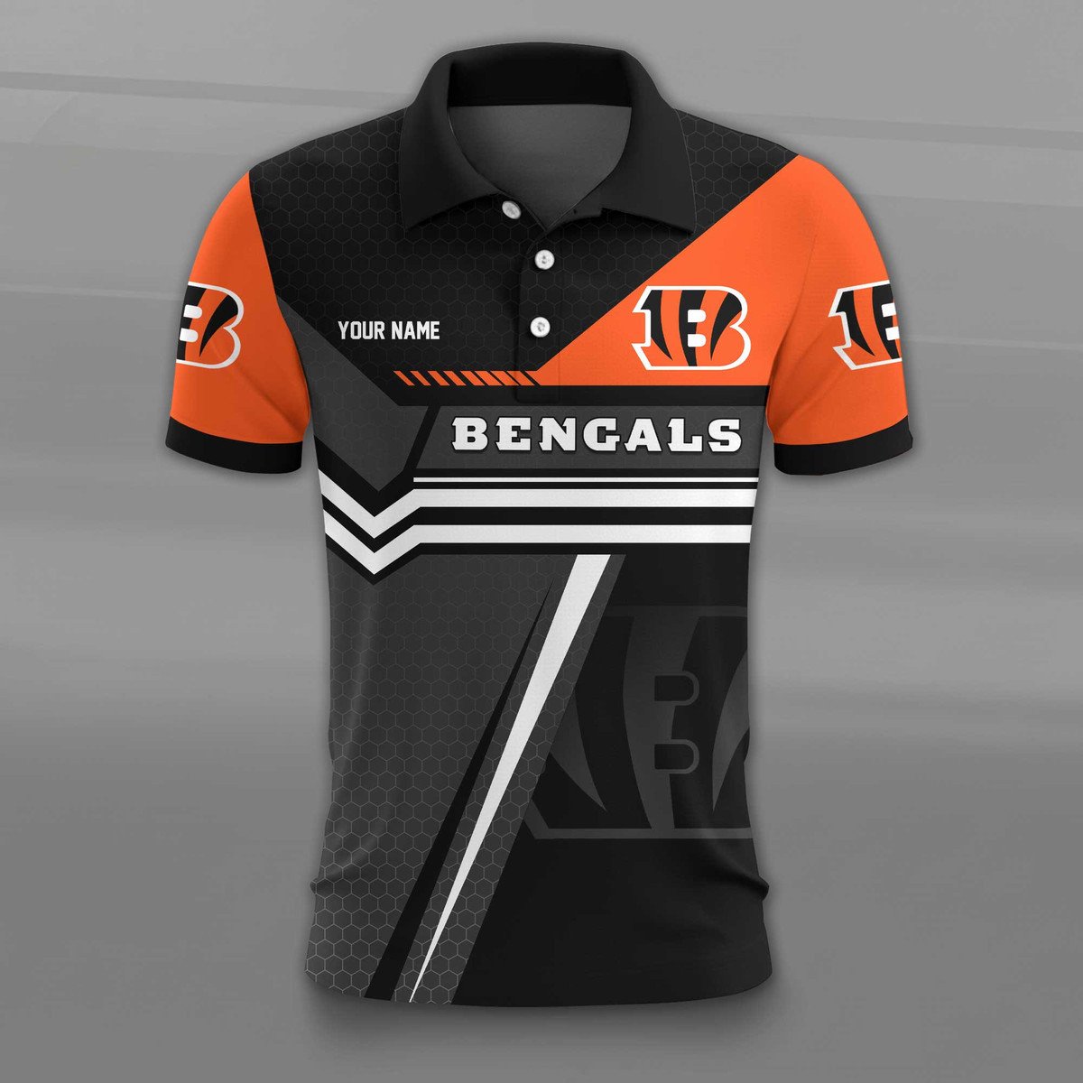 NFL x CIN Personalized 3D Polo Shirt HLP HLPHUONG