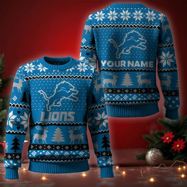 NFL x DET Ugly Sweater V1 NAK