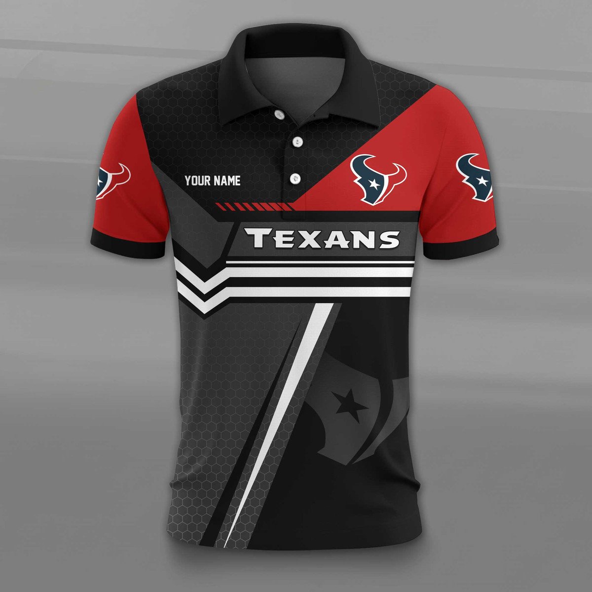 NFL x HOU Personalized 3D Polo Shirt HLP HLPHUONG