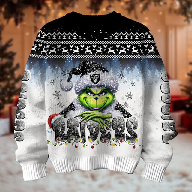 NFL x LVR Merry Grinchmas Football Sweater V1 NAK
