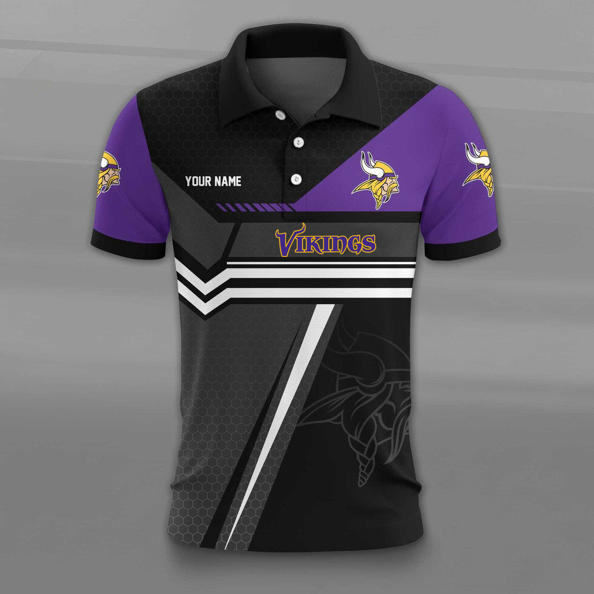 NFL x MIN Personalized 3D Polo Shirt HLP HLPHUONG