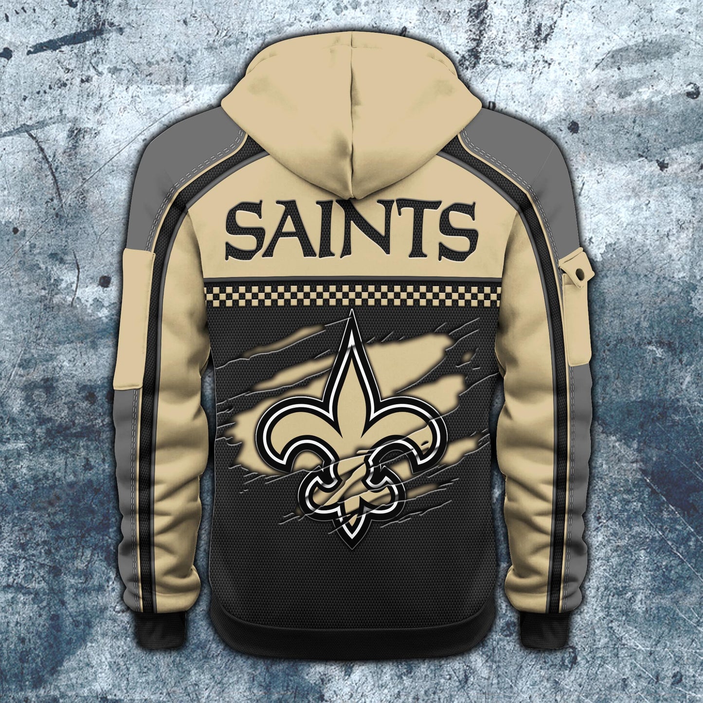 NFL x NO Personalized Half-zip Hoodie HLP