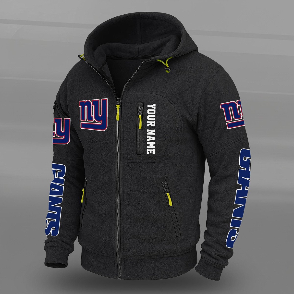 NFL x NYG Personalized Powerline Full Zip Hoodie HLP HLPHUONG