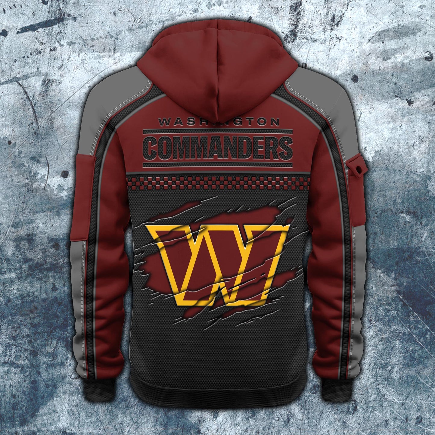 NFL x WAS Personalized Half-zip Hoodie HLP