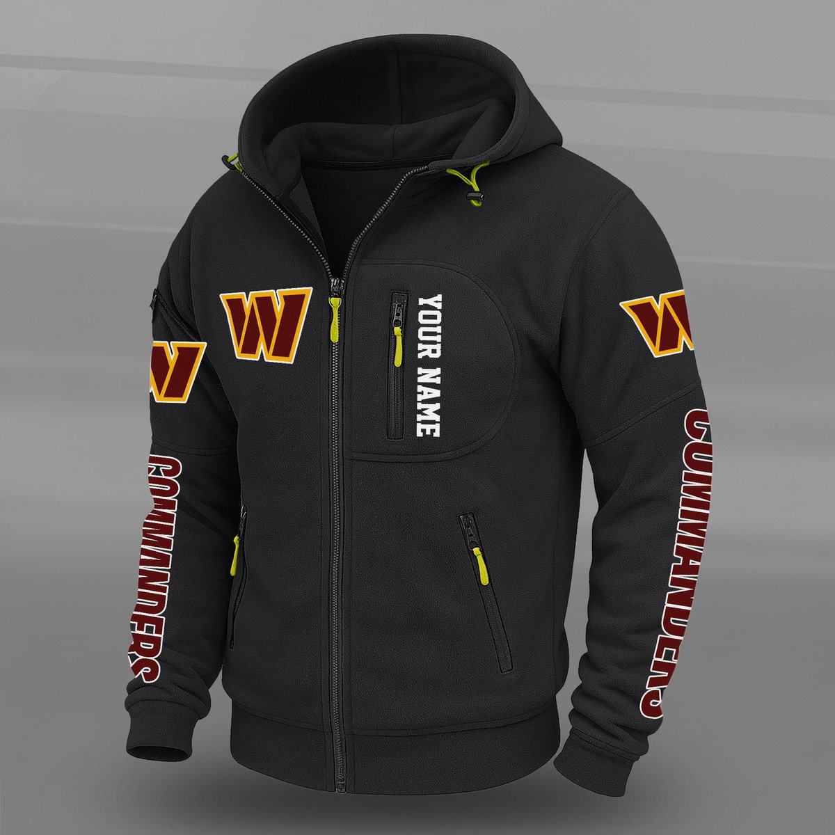 NFL x WAS Personalized Powerline Full Zip Hoodie HLP HLPHUONG