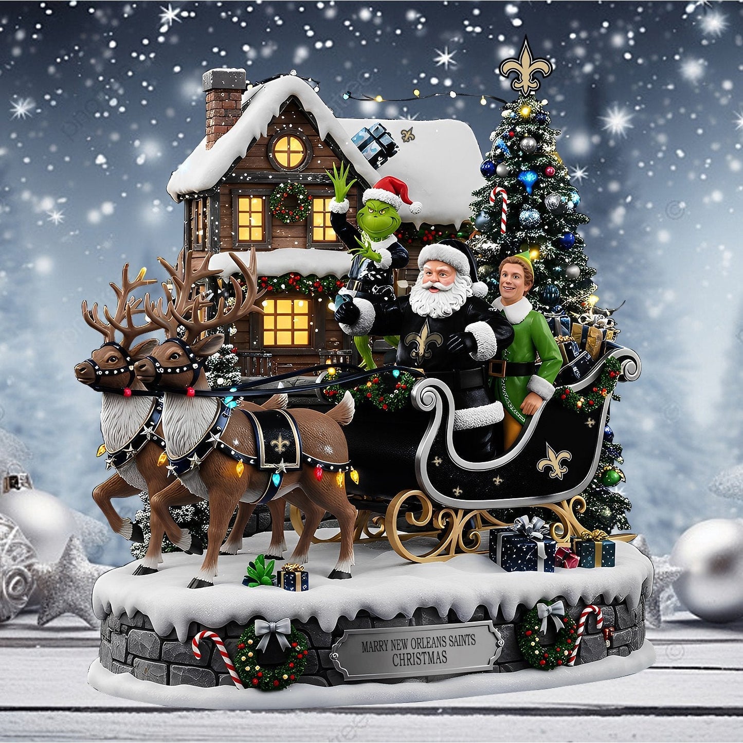 NOS Acrylic Block - NFL Christmas Gift For Fans DDT CTND