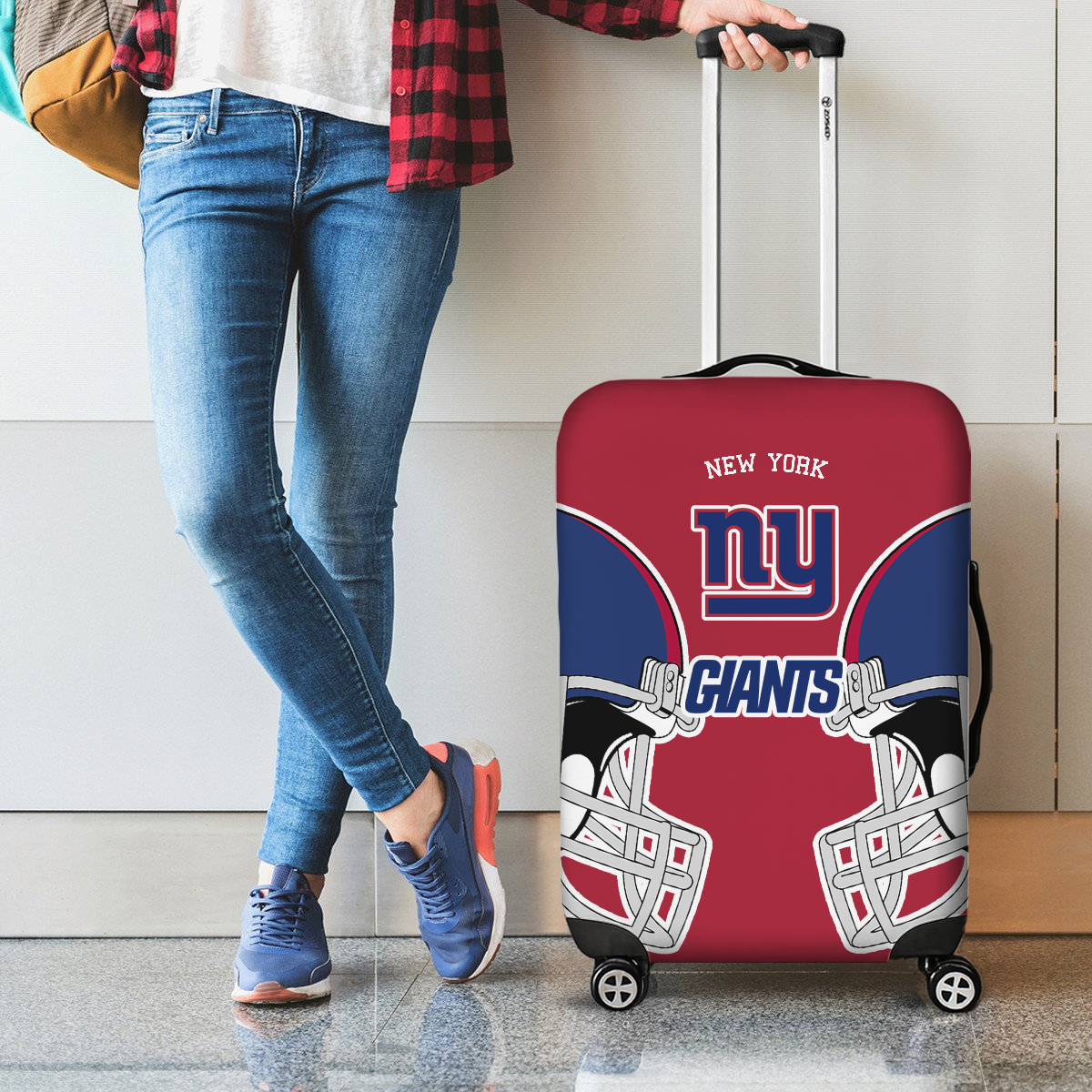 NYG NFL V2 Luggage Cover Suitcase Protector DDT NTL