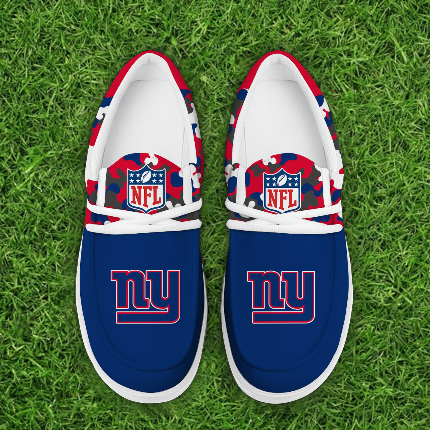 NYG Personalized NFL Hey Dude Shoes DatND ThuongNH
