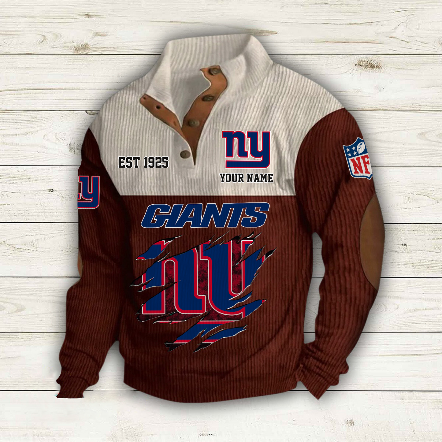 NYG x NFL Custom Name Sport Sweatshirt DatND DVT