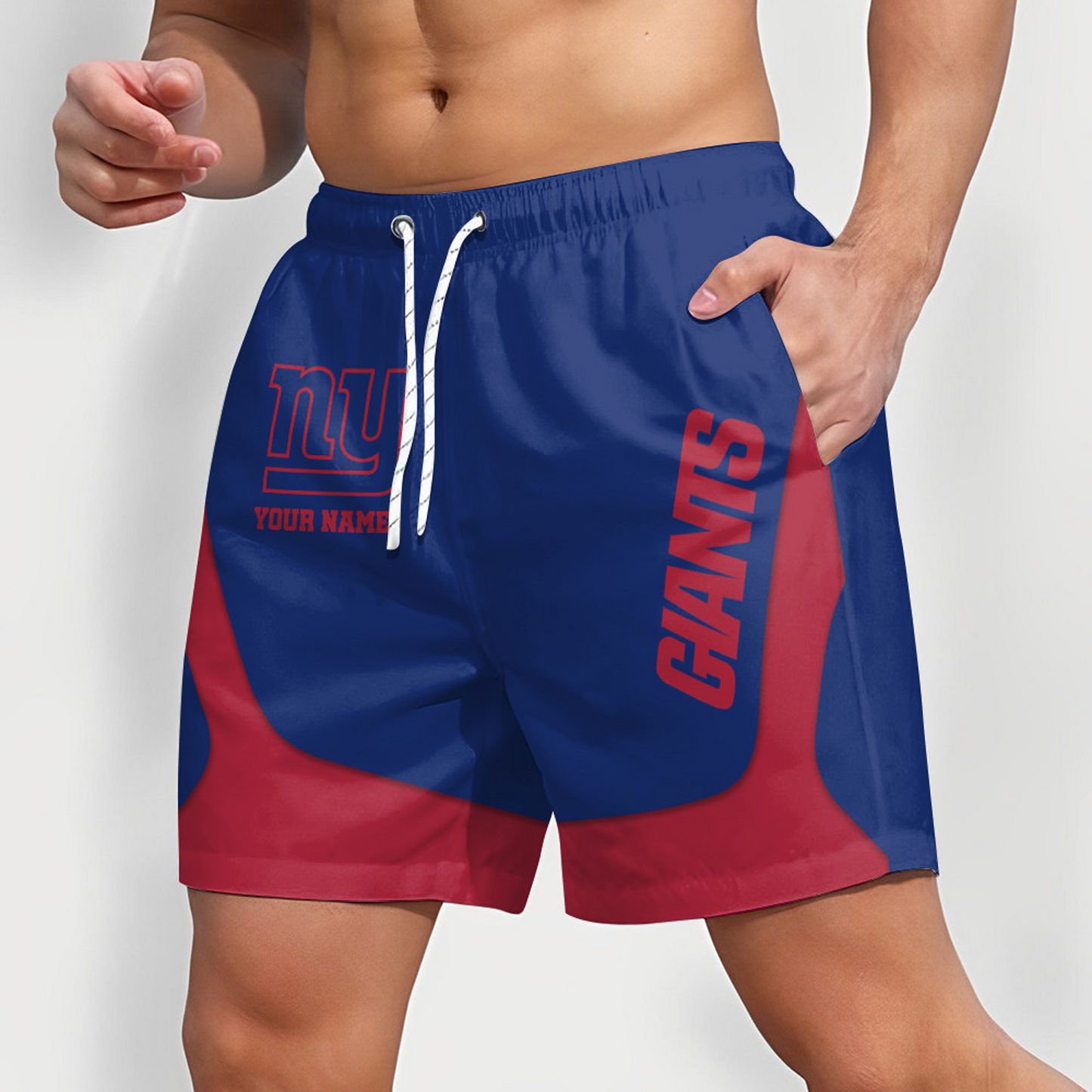 NYG x NFL Team Special Short Pants For Men Custom Name Gifts DATND TANTD25